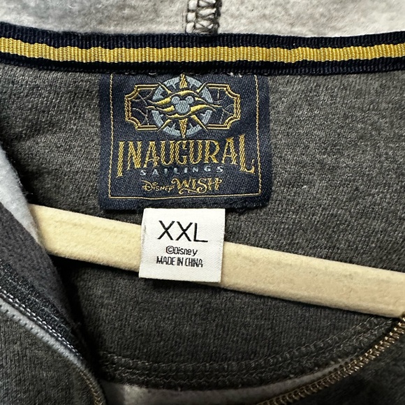 Disney Wish Inaugural Sailing Zipup - Picture 3 of 6